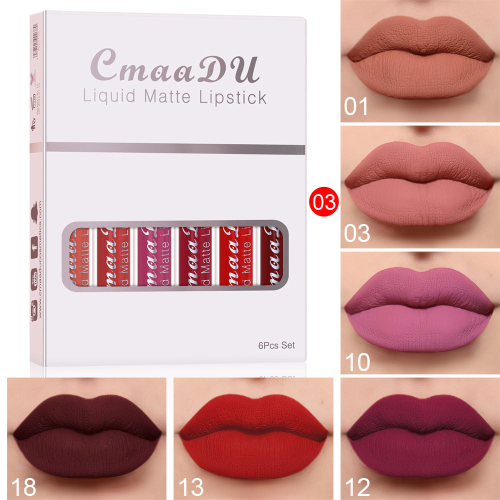 Matte Non-stick Waterproof Lipstick - King Kajch Kosmetics