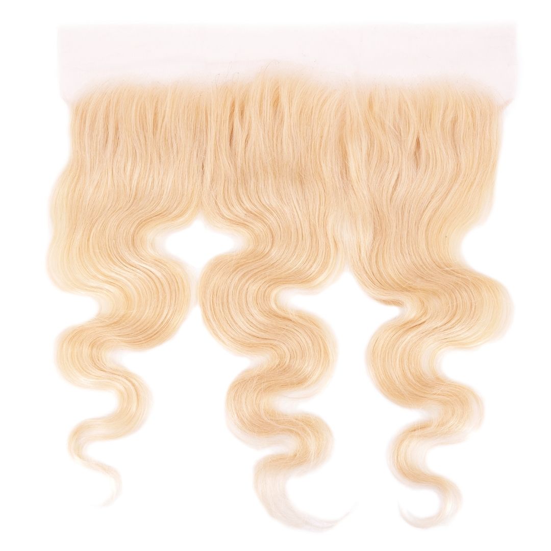 Brazilian Blonde Body Wave Frontal - King Kajch Kosmetics