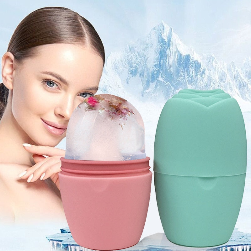 Silicone Ice Roller Cube Trays Ice Massager - King Kajch Kosmetics