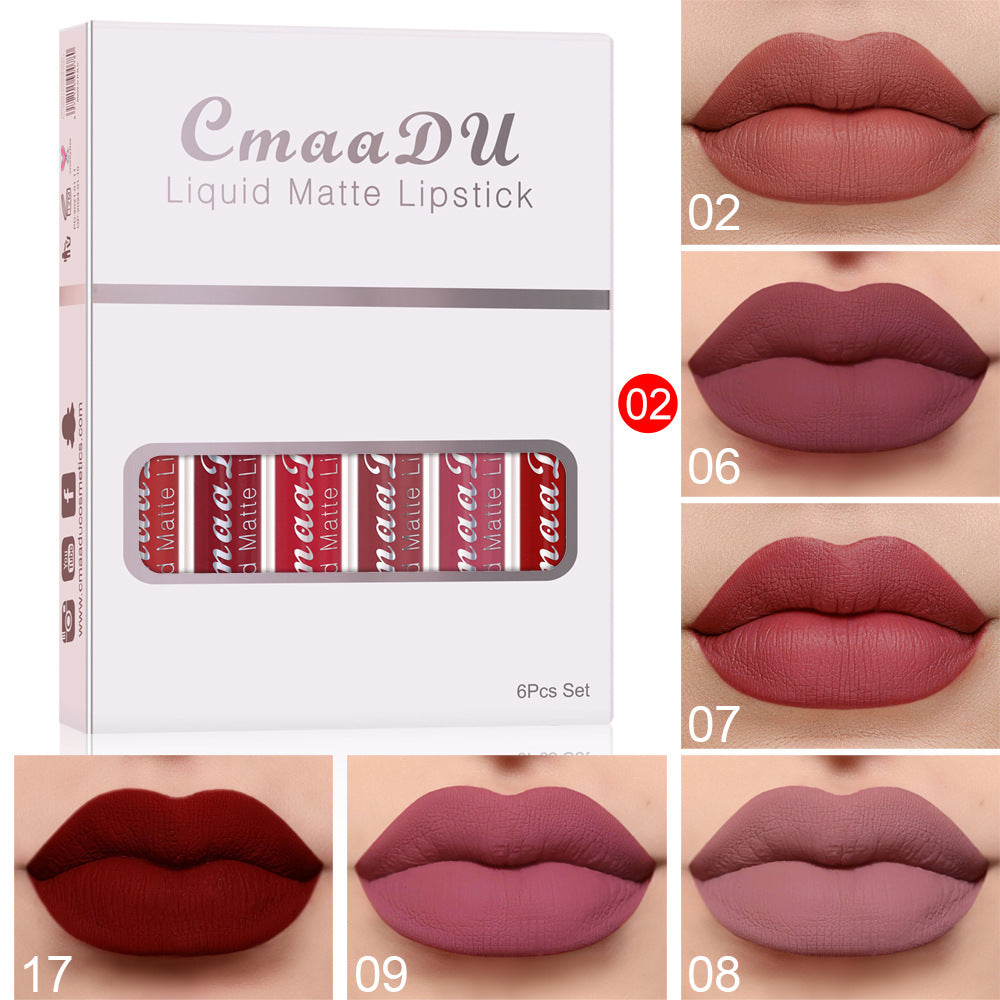 Matte Non-stick Waterproof Lipstick - King Kajch Kosmetics